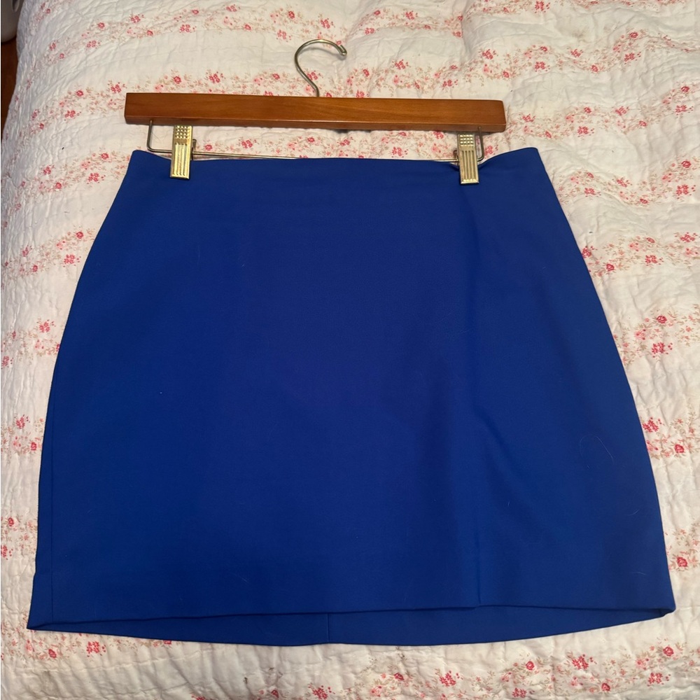 Elegant Blue Women's Skirt